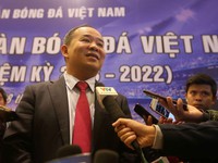Chủ tịch VFF Lê Khánh Hải: 'Tôi tự hào vì được mọi người tín nhiệm'