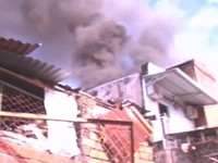 Cháy lớn tại TP. Vĩnh Long, một cửa hàng bị thiêu rụi