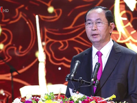 Chủ tịch nước Trần Đại Quang dự chương trình Xuân Quê hương 2018