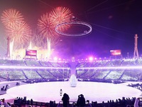 VIDEO: Những khoảnh khắc ấn tượng trong Lễ khai mạc Olympic Pyeongchang 2018