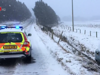 Tuyết rơi dày tại Anh, 4 người thiệt mạng vì tai nạn giao thông