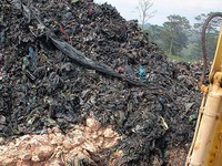 Lâm Đồng: Phát hiện nhà máy chôn trái phép khoảng 40.000 tấn chất thải rắn