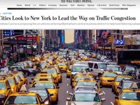 Đề xuất thu phí ùn tắc giao thông tại Mỹ: Nhiều ý kiến trái chiều