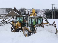 Bão tuyết gây thiệt hại nặng nề cho nền kinh tế Anh