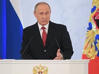 Dư luận đặc biệt quan tâm tới Thông điệp liên bang của Tổng thống Putin