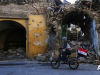 Ba dân thường Syria bị thương trong vụ tấn công của  Anh - Pháp - Mỹ