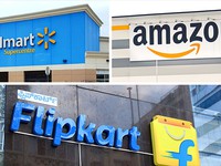 Amazon và Walmart của Mỹ giành giật thị phần bán lẻ tại Ấn Độ