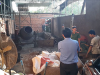 UBND tỉnh Đắk Nông thông tin về vụ hỗn hợp vỏ cà phê trộn sỏi và nhuộm pin