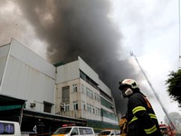 Cháy lớn tại nhà máy ở Đài Loan (Trung Quốc), 7 người thiệt mạng