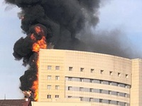Cháy lớn ở bệnh viện tại Thổ Nhĩ Kỳ