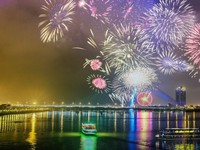 Người dân và du khách mãn nhãn với đêm khai hội pháo hoa quốc tế Đà Nẵng 2018