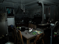 Hỏa hoạn tại chung cư Bắc Hà, Hà Đông: Căn hộ bị cháy đen bên trong