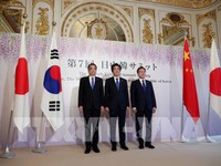 Nhật-Trung-Hàn “bắt tay” thúc đẩy thương mại tự do