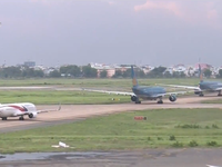 Đường băng sân bay Nội Bài và Tân Sơn Nhất xuống cấp nghiêm trọng