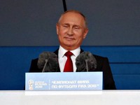 Bài phát biểu của Tổng thống Nga Vladimir Putin tại Lễ khai mạc FIFA World Cup™ 2018