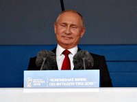 Bài phát biểu khai mạc World Cup 2018 của Tổng thống Nga Vladimir Putin
