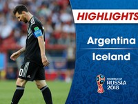 HIGHLIGHTS: Argentina 1-1 Iceland (Bảng D FIFA World Cup™ 2018)