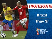 HIGHLIGHTS: Brazil 1-1 Thuỵ Sĩ (Bảng E FIFA World Cup™ 2018)