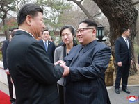 Mỹ phản ứng bất ngờ trước động thái ông Kim Jong-un thăm Trung Quốc