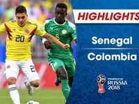 HIGHLIGHTS: ĐT Senegal 0-1 ĐT Colombia (Bảng H FIFA World Cup™ 2018)