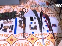Thu giữ số lượng lớn vũ khí quân dụng tại nhà trùm ma túy ở Lóng Luông, Sơn La