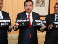 Malaysia đấu giá biển số xe đặc biệt
