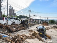 199 người thiệt mạng trong đợt mưa lũ tại Nhật Bản