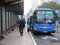 TP.HCM triển khai thêm xe bus điểm chất lượng cao