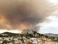 Cháy rừng ở Hy Lạp, ít nhất 124 người thương vong