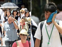 Nhật Bản chống chọi với nắng nóng