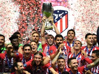Vượt qua Real Madrid, Atletico Madrid lần thứ 3 giành siêu cúp châu Âu