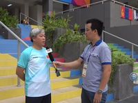 Phóng viên Thể Thao VTV tác nghiệp tại ASIAD 2018: Chia sẻ của HLV Trương Tuấn Hiền - ĐT Thể dục dụng cụ Việt Nam