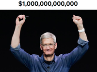 Apple chính thức cán mốc 1.000 tỷ USD