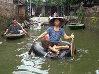 Huyện ngoại thành Hà Nội ngập lụt không do thủy điện xả lũ