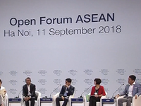 Ngày làm việc thứ 2 của Diễn đàn Kinh tế Thế giới 2018 về ASEAN