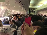Sự cố trên máy bay của Jet Airways, hàng chục người bị thương