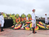 VIDEO: Lễ an táng Chủ tịch nước Trần Đại Quang tại quê nhà