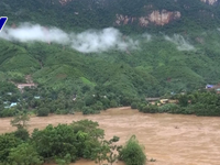 Thanh Hóa: Mường Lát vẫn bị cô lập do mưa lũ và sạt lở đất