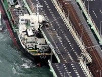 Nhật Bản: 11 người thiệt mạng do siêu bão Jebi