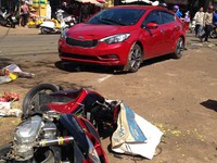 Đắk Lắk: Xe ô tô mất lái gây tai nạn, 3 người thương vong