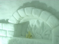 Doanh nghiệp Nga xây lều tuyết làm khách sạn