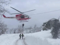 Italy: Sơ tán 100 du khách khỏi khách sạn do lở tuyết