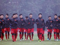 U23 Việt Nam trở lại sân tập, quyết dốc sức đá trận tứ kết với U23 Iraq