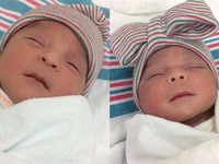 Thú vị cặp sinh đôi chào đời vào 2 năm khác nhau