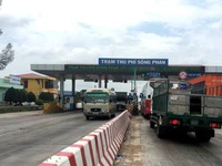 Bắt đầu giảm phí qua trạm BOT Sông Phan (Bình Thuận)