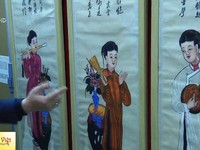 Khai mạc triển lãm tranh Tết truyền thống Việt - Trung
