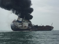 Cháy tàu chở dầu Việt Nam tại Trung Quốc: Vụ nổ bắt nguồn từ một khoang chứa hàng hóa