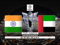 VIDEO Highlight ĐT Ấn Độ 0-2 ĐT U.A.E (Bảng A Asian Cup 2019)