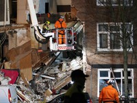 Nổ gây sập tòa nhà 3 tầng tại Hà Lan