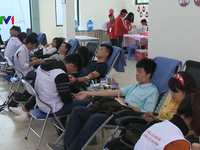 Hàng nghìn bạn trẻ hưởng ứng ngày hội hiến máu tình nguyện